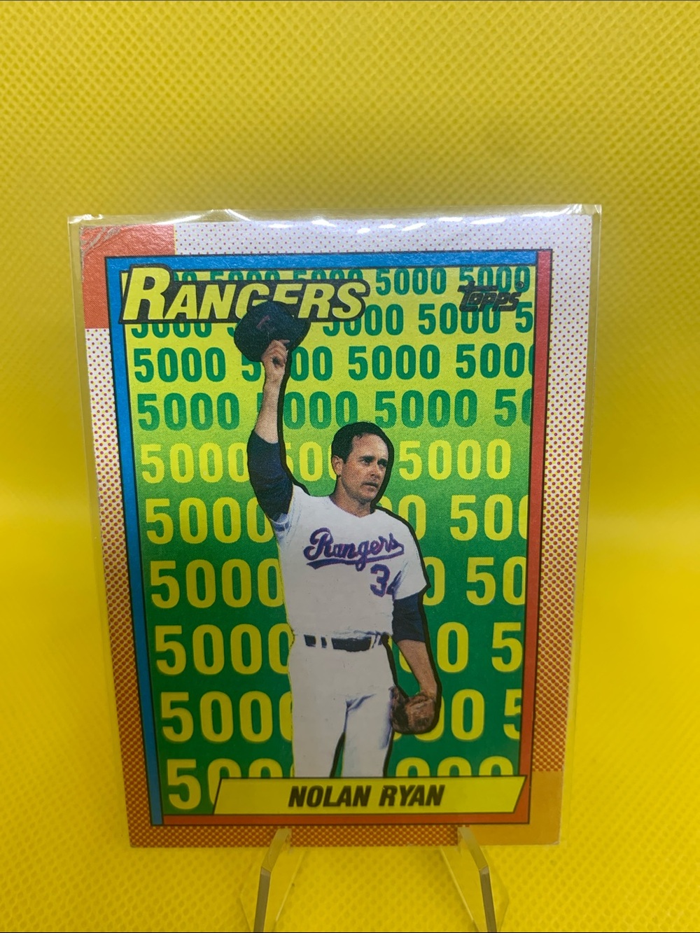 Nolan Ryan 5000 K's Baseball Card Set In Cases MLB Hall of Fame Pitching Legend! - Picture 7 of 9